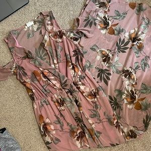 Floral full length dress
